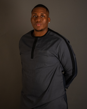 7 Grey Long Sleeve (Classic Fit)